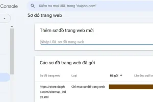 Hướng dẫn submit sitemap trên Google Search Console